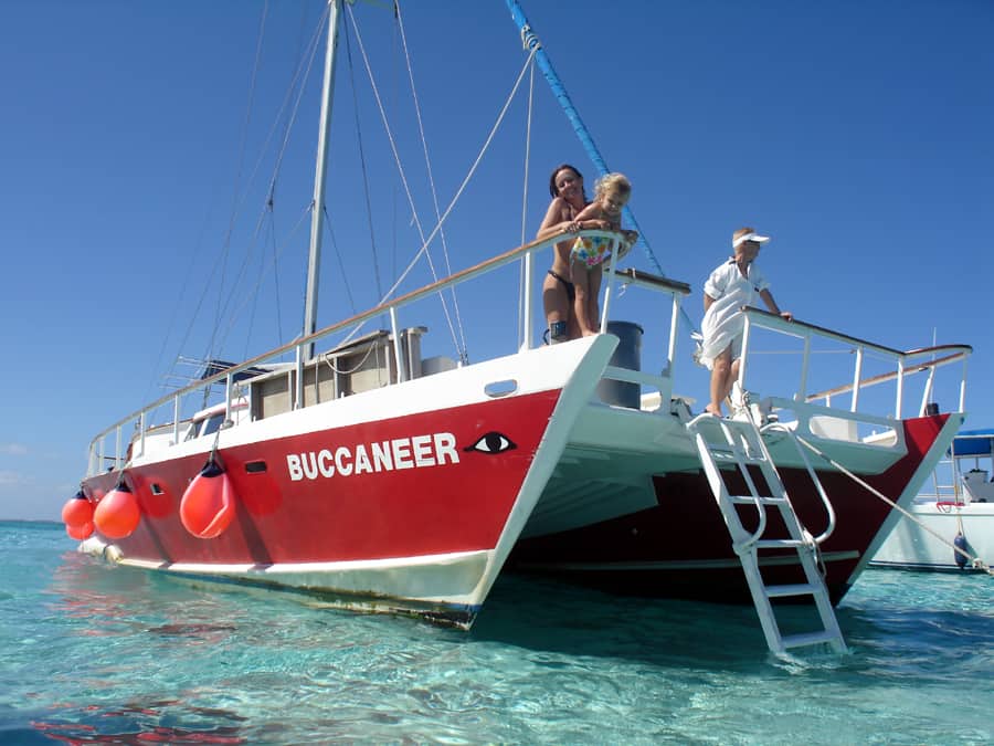 stingray city buccaneer catamaran